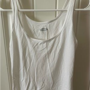 old navy white tank top